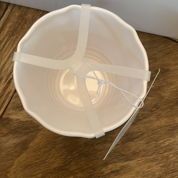 Southern Living Americana Callico Flag Scallop Dip Bowls (2 sets of 3 avail)NWT! - Picture 3 of 5